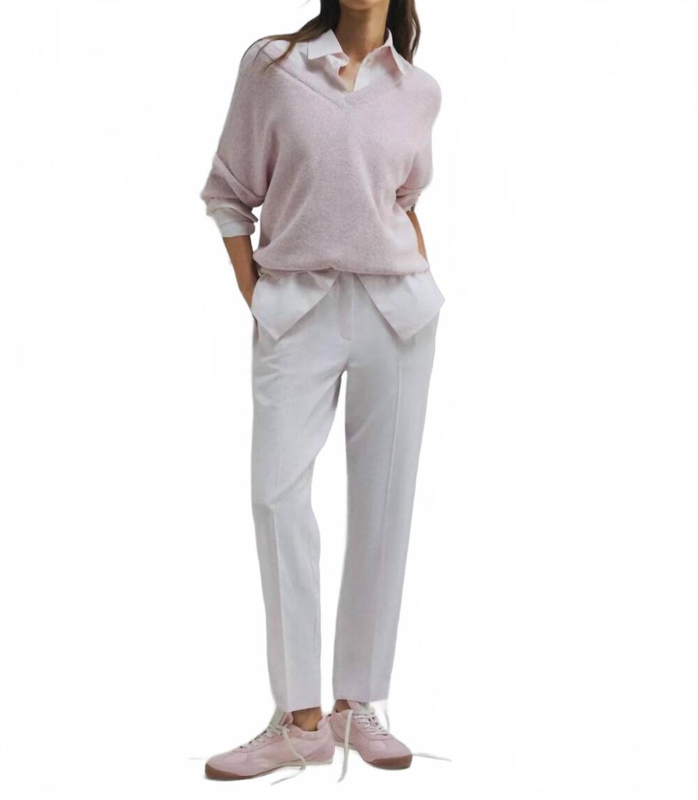 NEW MARELLA radice dropped shoulders top in pink